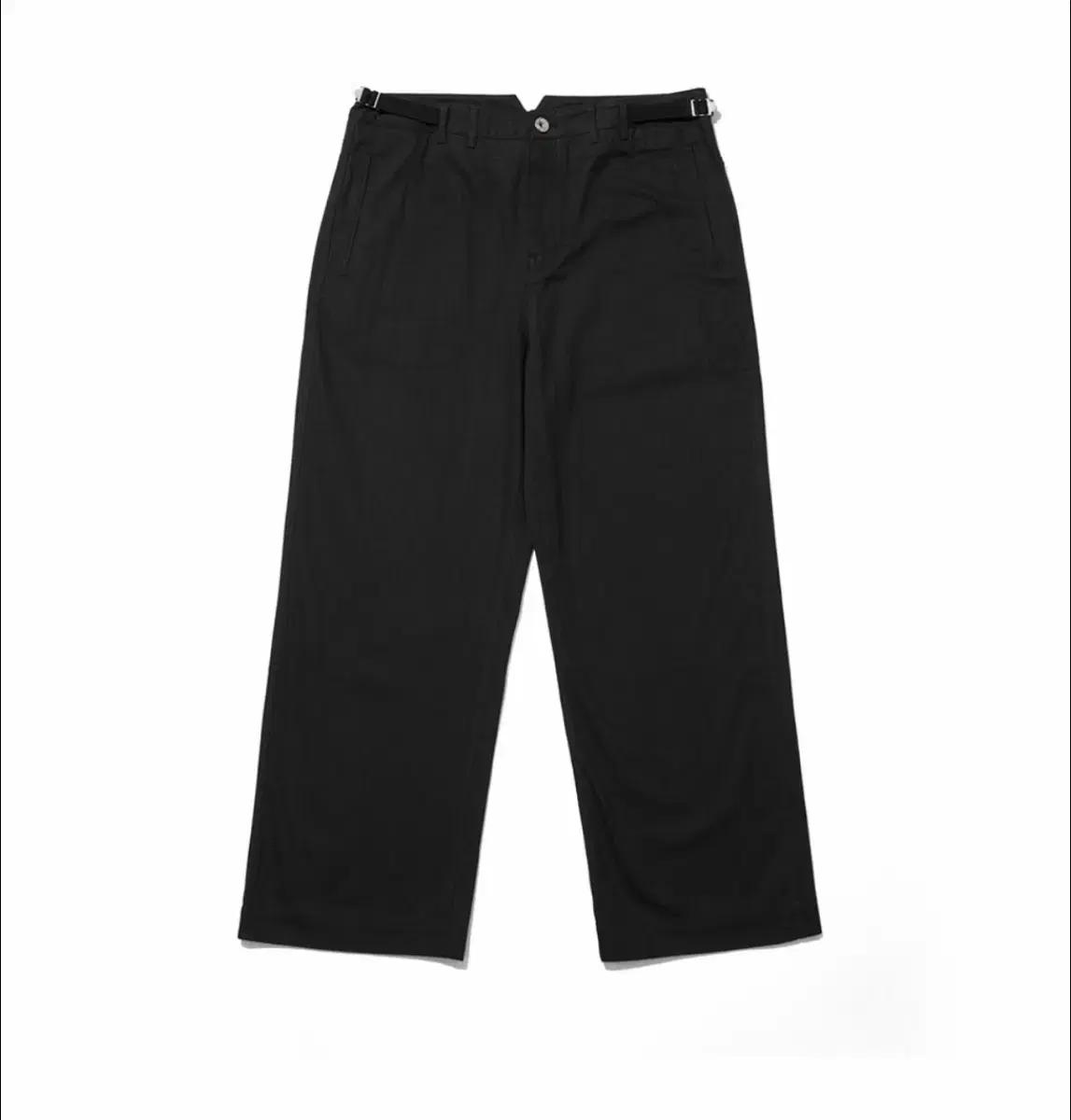 [2]오가프 피쉬테일 코튼 팬츠 블랙 판매합니다.