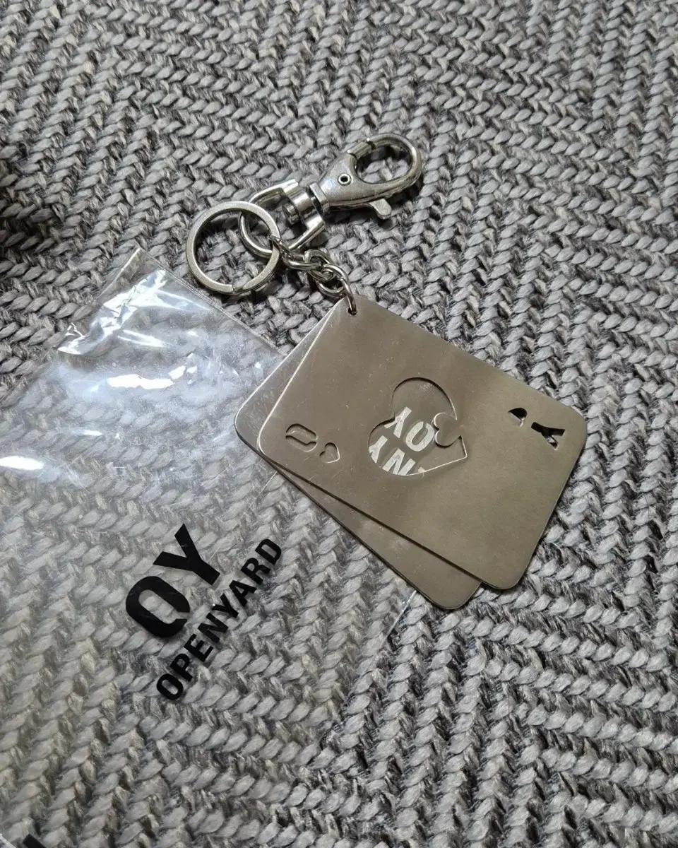 OY 트럼프 카드 키링