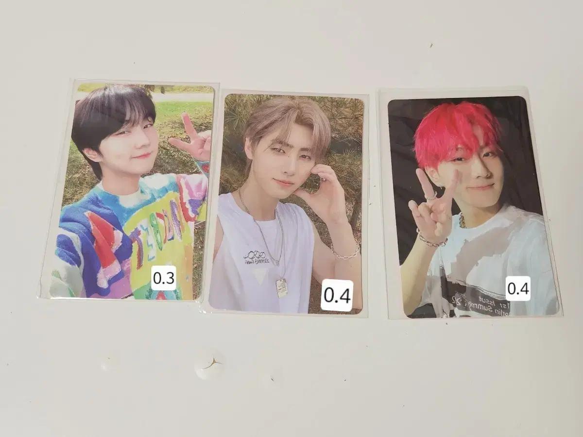 엔하이픈 정원 양정원 성훈 박성훈 포토카드 포카 매니페스토