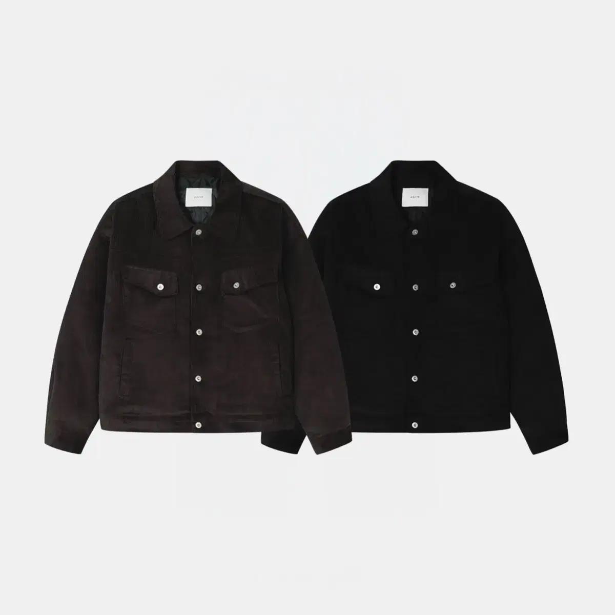 남자 겨울 오버핏 코듀로이 골덴 트러커 패딩 자켓