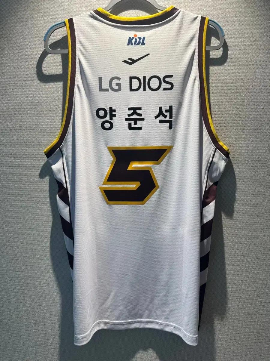 LG 세이커스 24/25 우승시즌 어센틱 원정 양준석 유니폼