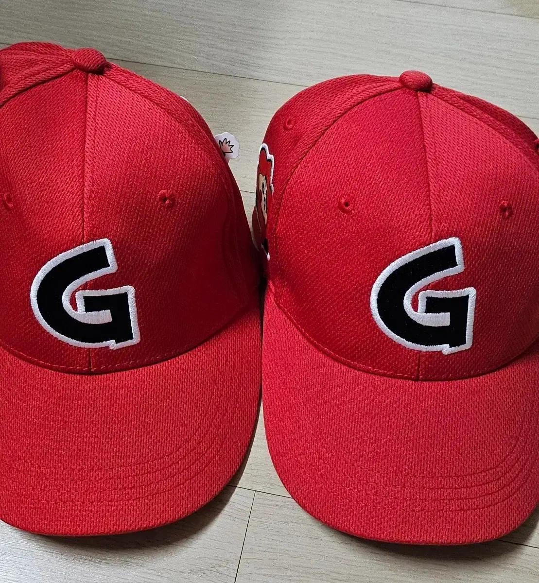 롯데자이언츠 짱구 G로고 볼캡 모자