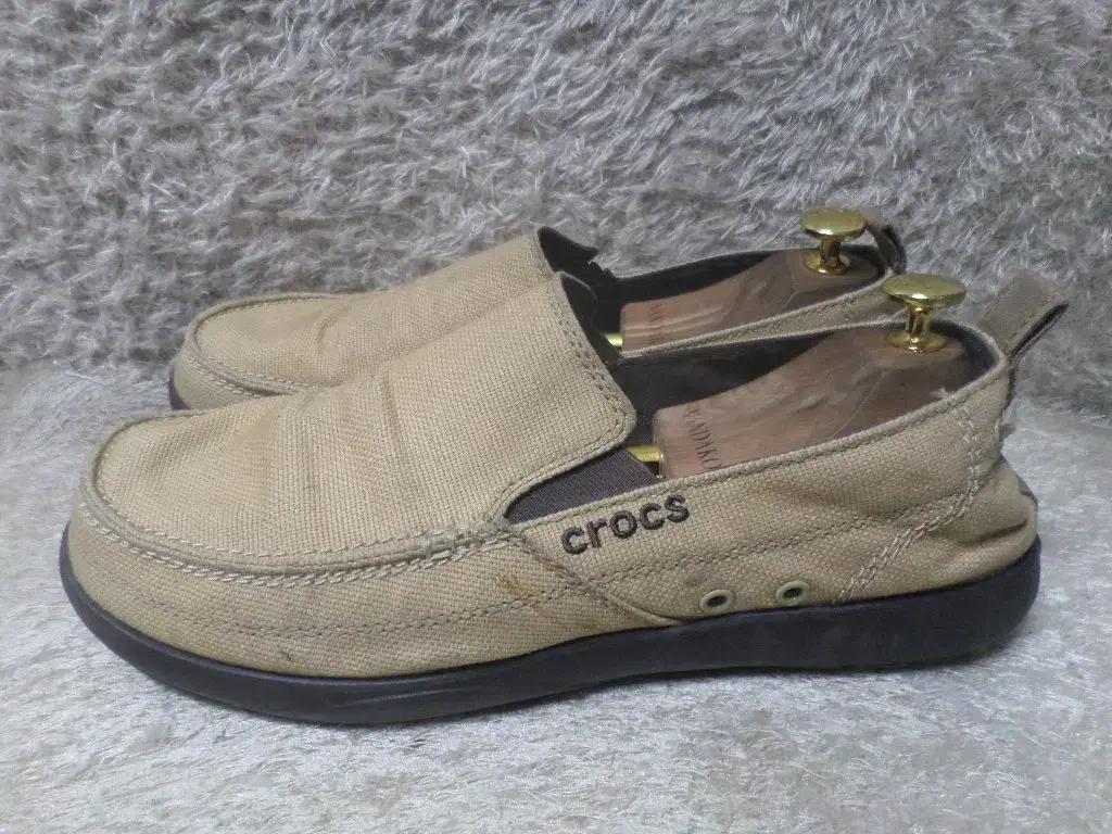 후루룩구제 290 크록스 보트슈즈 모카신 캔버스화 운동화 중고 신발