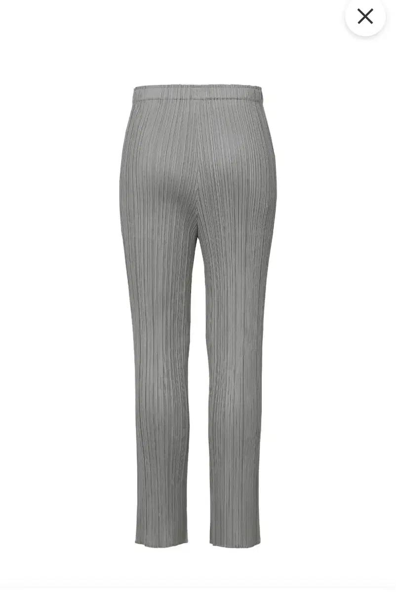 플리츠플리즈 베이직 팬츠 그레이
