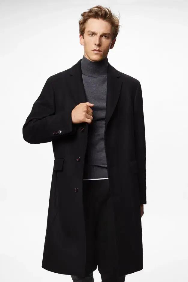 캐롤리나 헤레라 울 & 캐시미어 남성 싱글코트 105