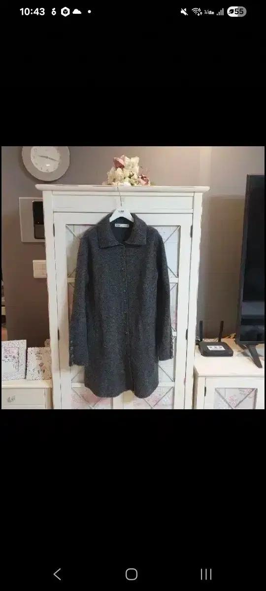 자라 ZARA 차콜 롱니트 스웨터 미니원피스/55-66