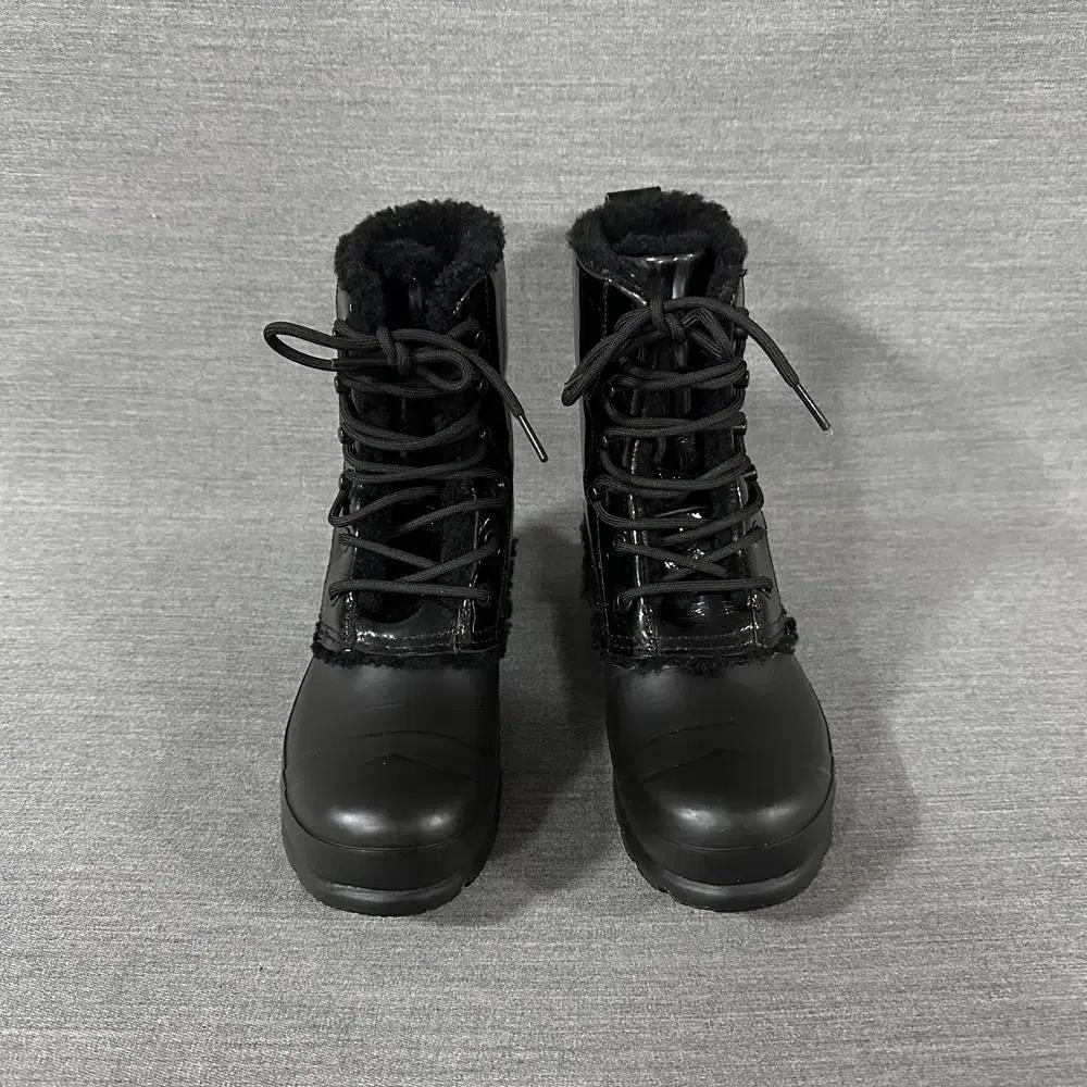 헌터 겨울용 털부츠/여성(220mm)/s994/상태최상