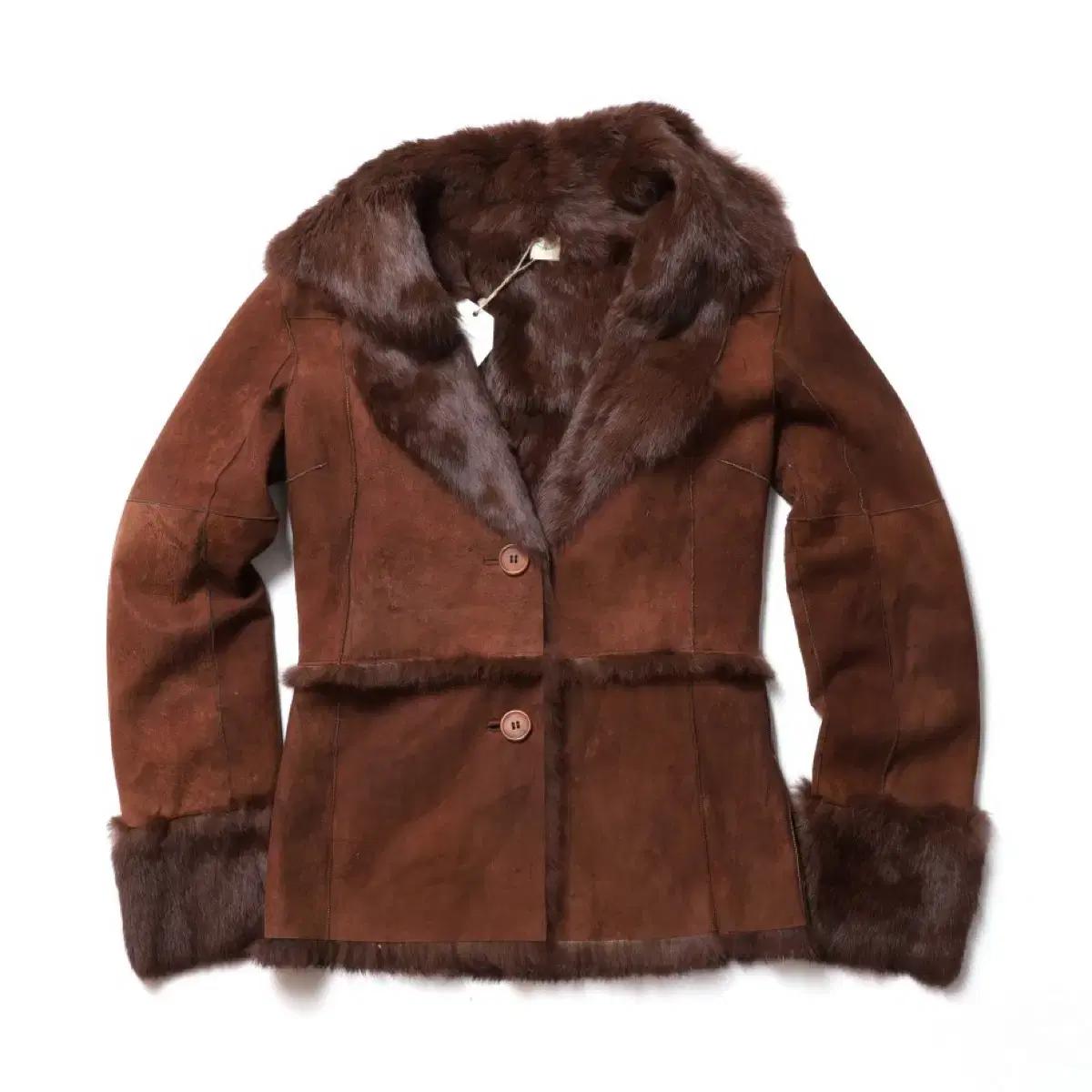 슈가 로즈 Sugar Rose Rabbit Fur Jacket