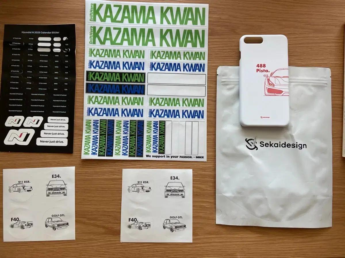 자동차 스티커 & 페라리 488 피스타 아이폰 폰케이스