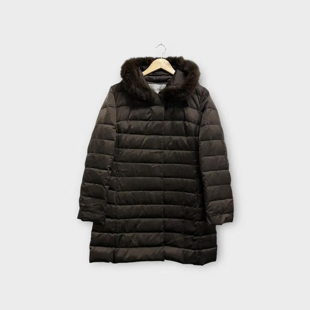 막스마라 Max mara 브라운 코트 경량패딩S-M