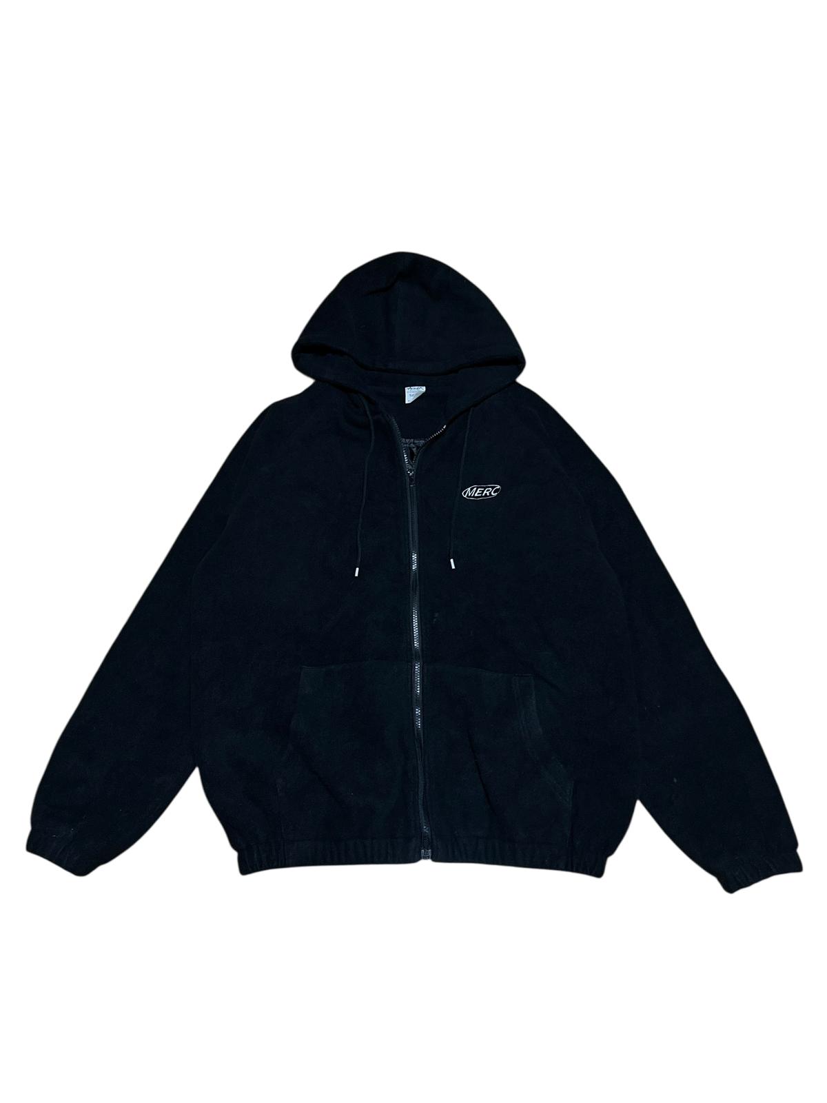 A COVER 어커버 MERC 플리스 누빔 후드집업 XL 블랙