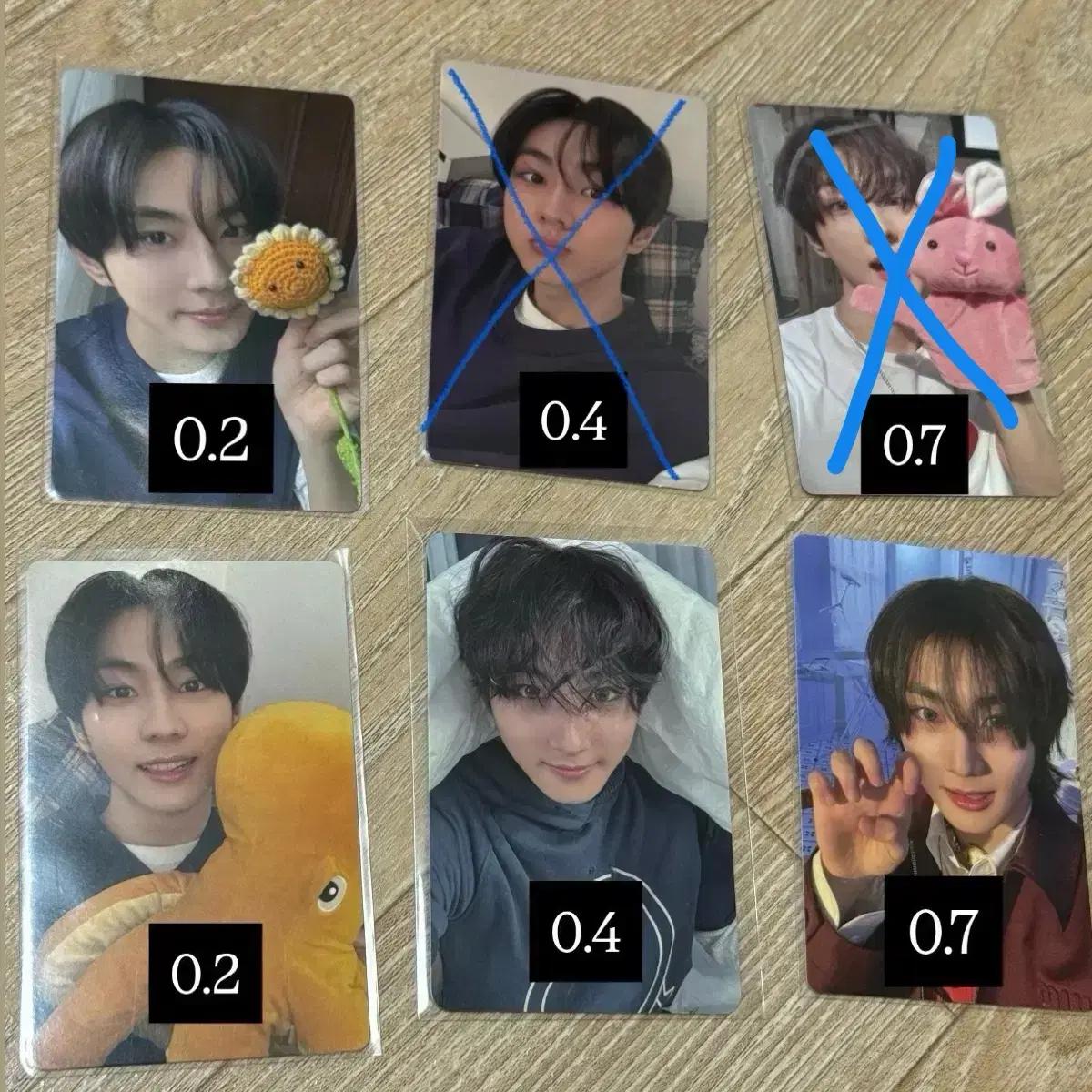 엔하이픈 정원 로맨스언톨드 포카 양도