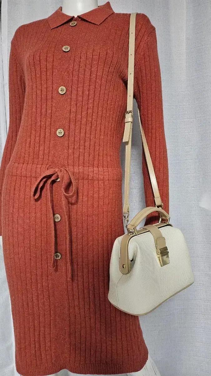 이쁜 니트 원피스..반품 46-52 길이 98