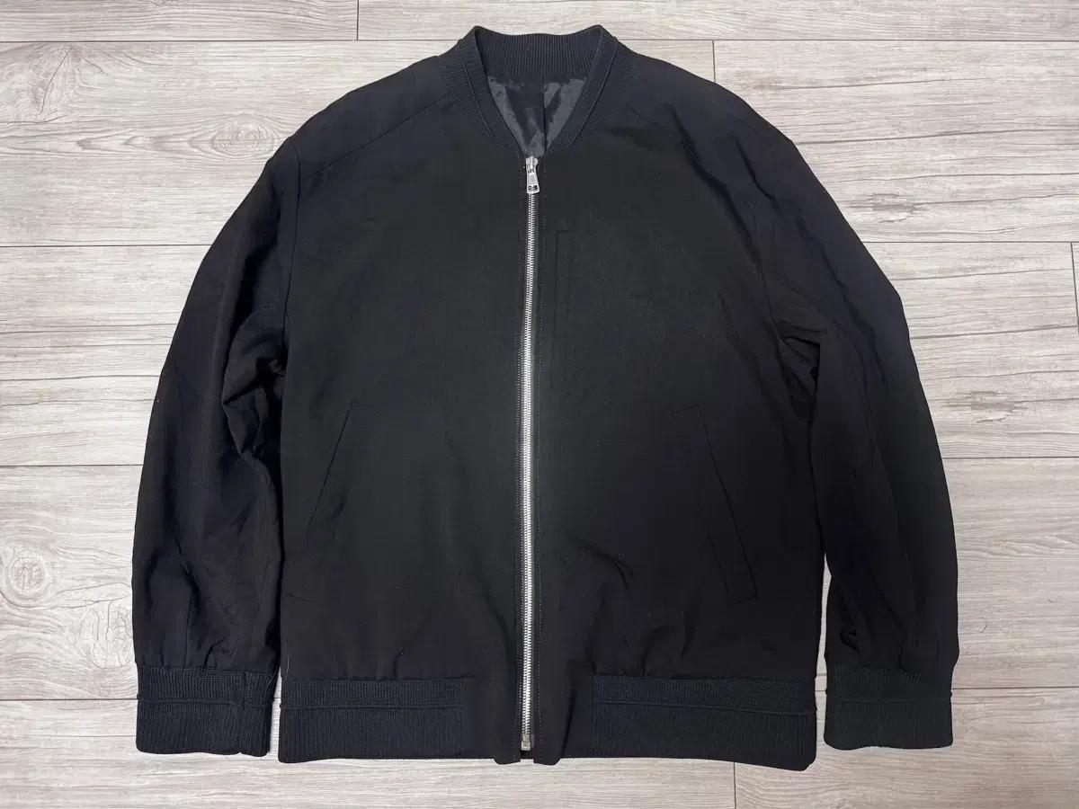 정품)juun.J w블랙 블루종자켓 사이즈46