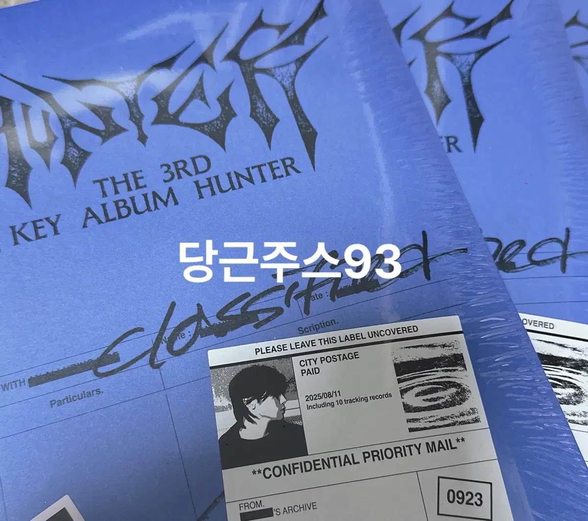 [미개봉] 샤이니 키 헌터 HUNTER 아카이브버전