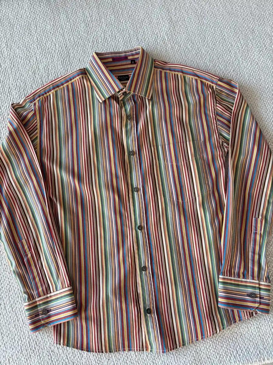 폴스미스 시그니처 멀티컬러 스트라이프 셔츠 16/41