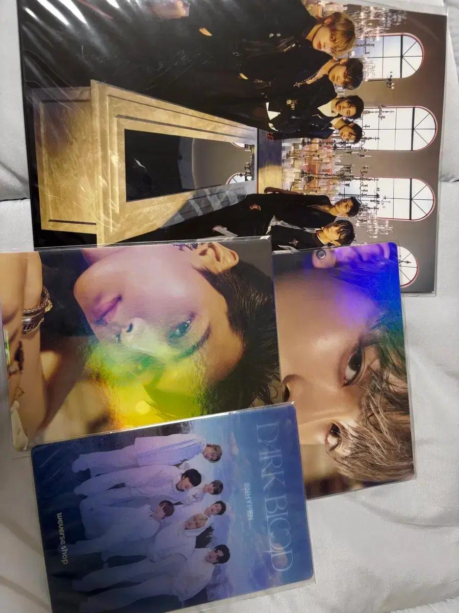 엔하이픈 다크블러드 엽서 렌티큘러 일괄양도