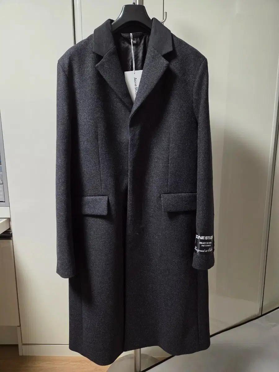 아크네스튜디오 울 코트 다크그레이