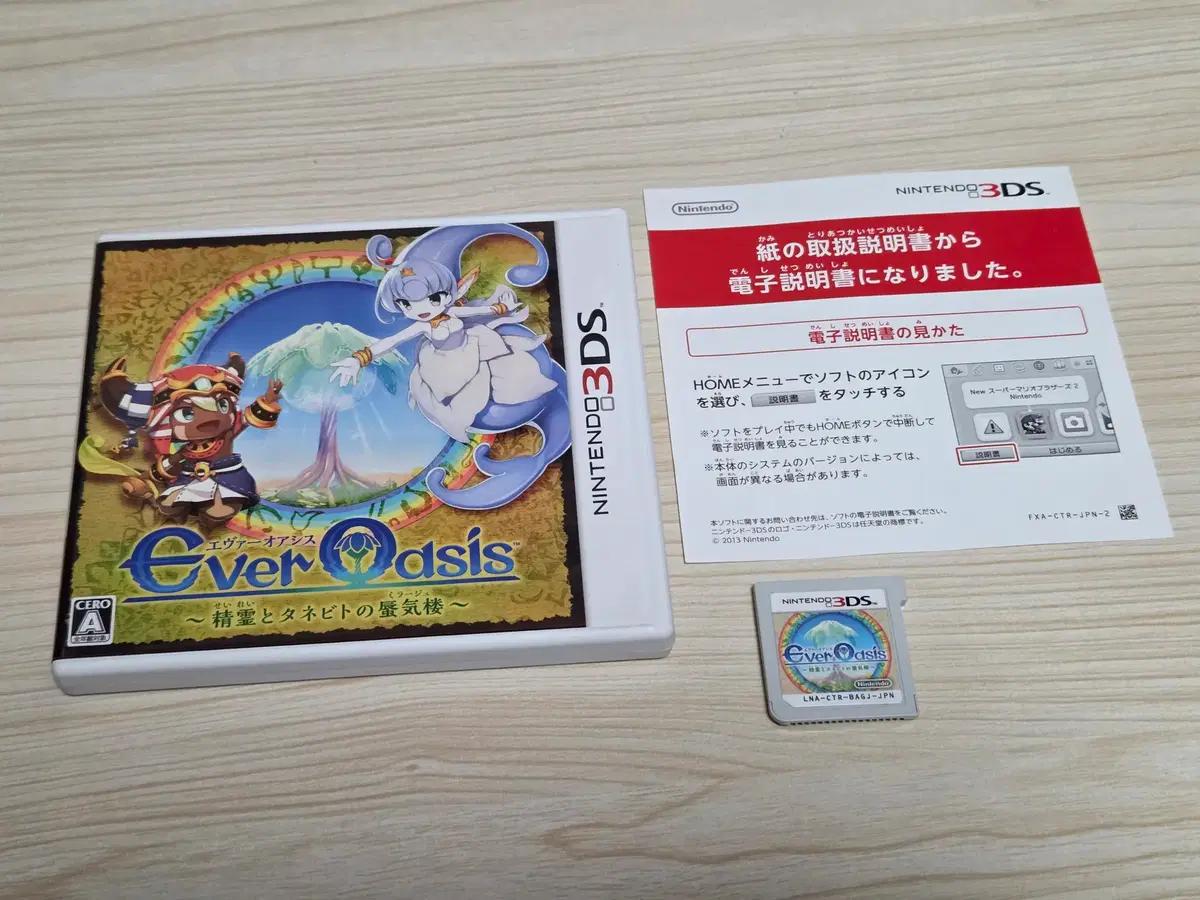 닌텐도 3DS 에버 오아시스 일본판 중고