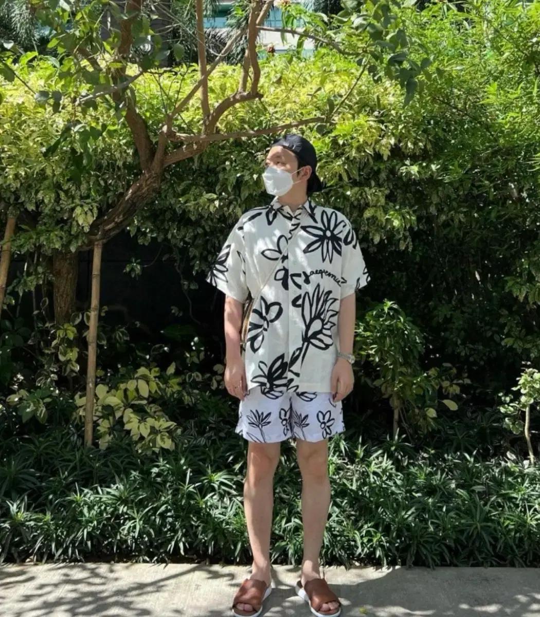 자크뮈스 라 슈미즈 무아송 플라워 셔츠 46