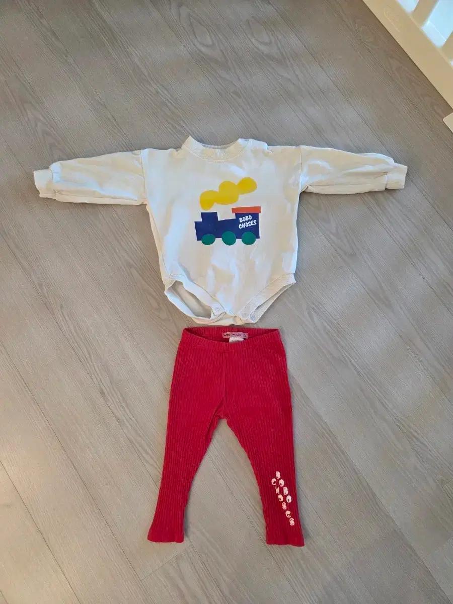 BOBO CHOSES 보보쇼즈 25aw 아기 상하의 세트 12M