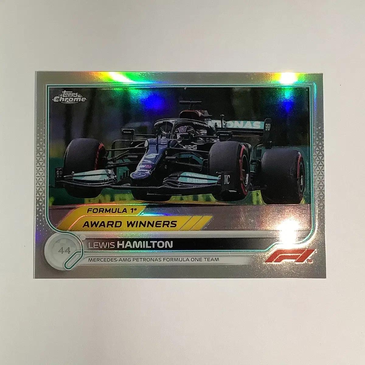 [F1] 루이스 해밀턴 리플렉터 탑스크롬 F1 카드