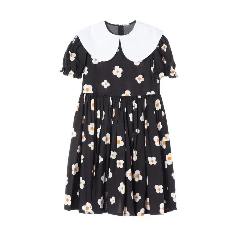 (2XL) 미미씨엘 플라워 미니 원피스