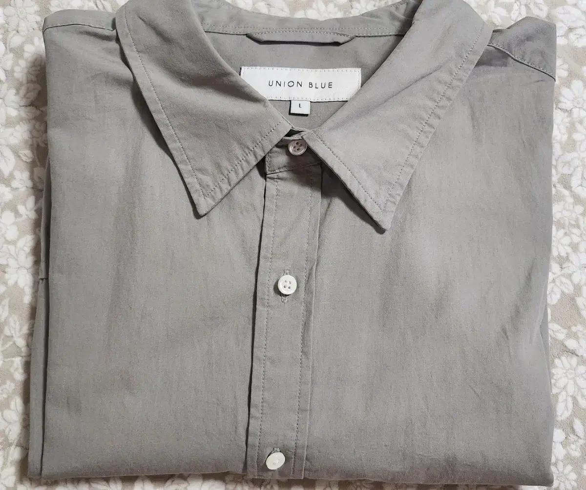 (새상품) 유니온블루 런드리셔츠 사하라 L