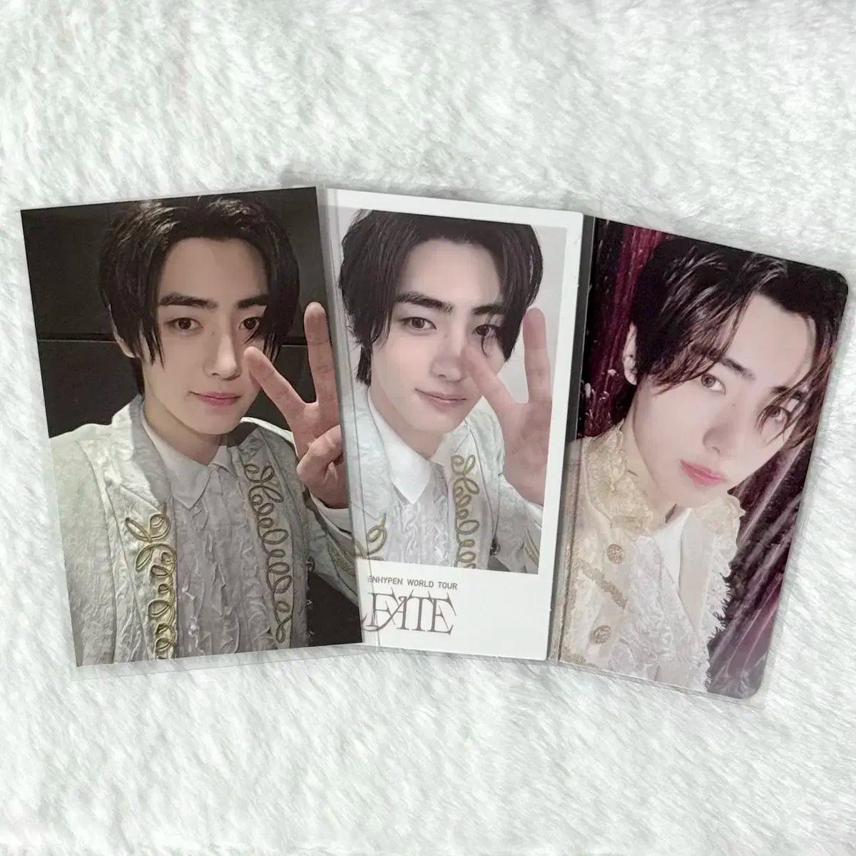 엔하이픈 성훈 페이트 플러스 엠디 후드집업 포카 일괄 양도 판매