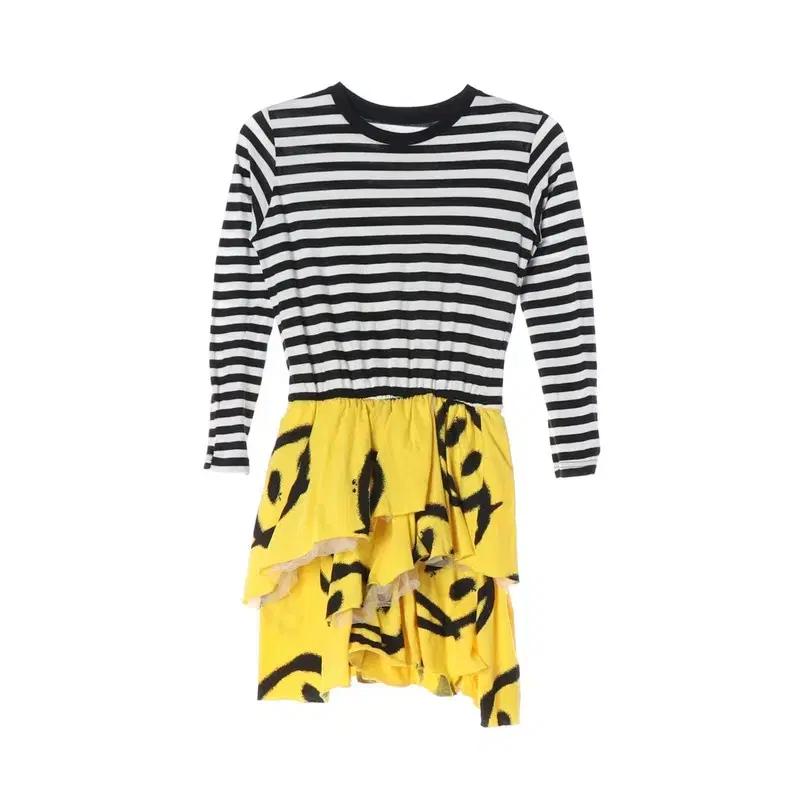 (6-7Y) 누누누 스트라이프 롱 원피스