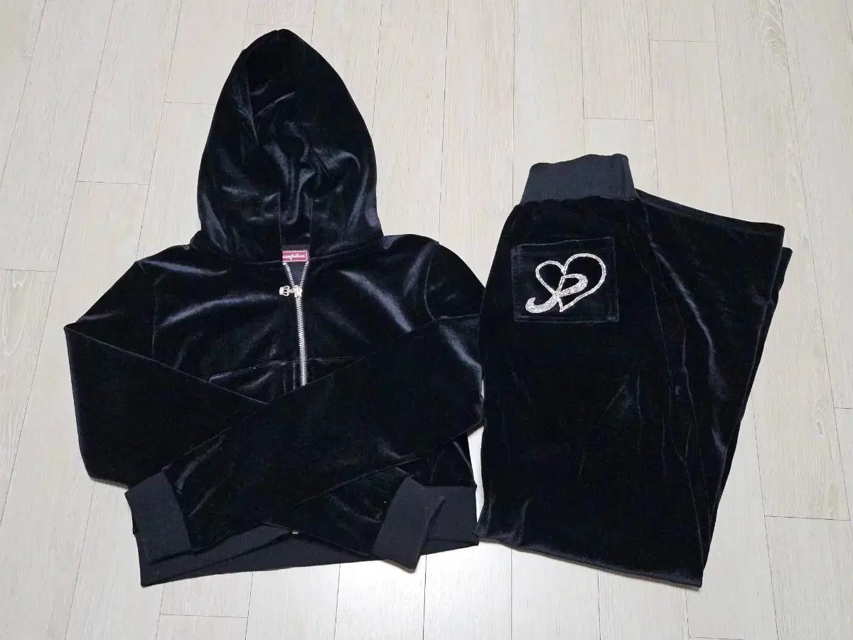 플리즈노팔로우 벨벳셋업