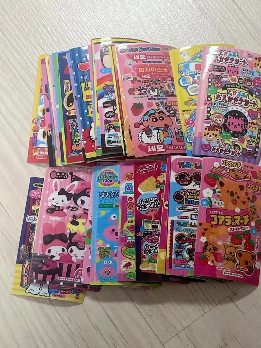 일본 레트로 스티커 미니