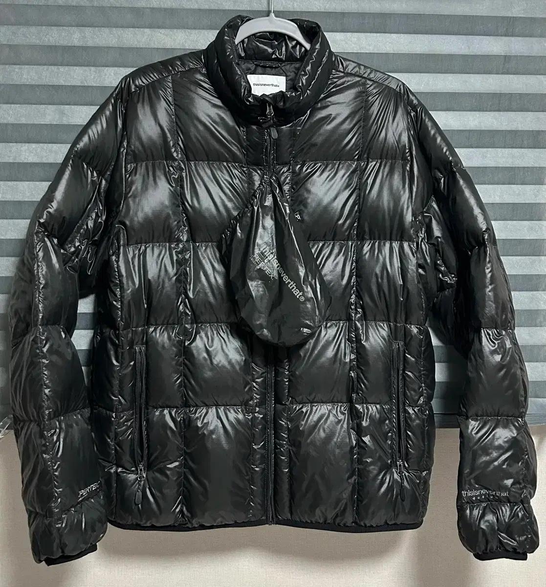 디스이즈네버댓 Pertex 라이트 다운 블랙(급처)!!!