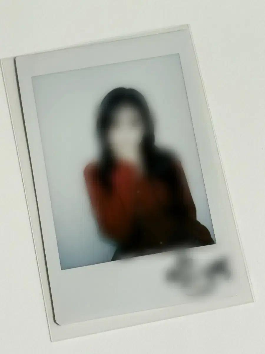 트리플에스 지연 친필 싸인 폴라로이드 싸폴 싸인폴라 팬싸