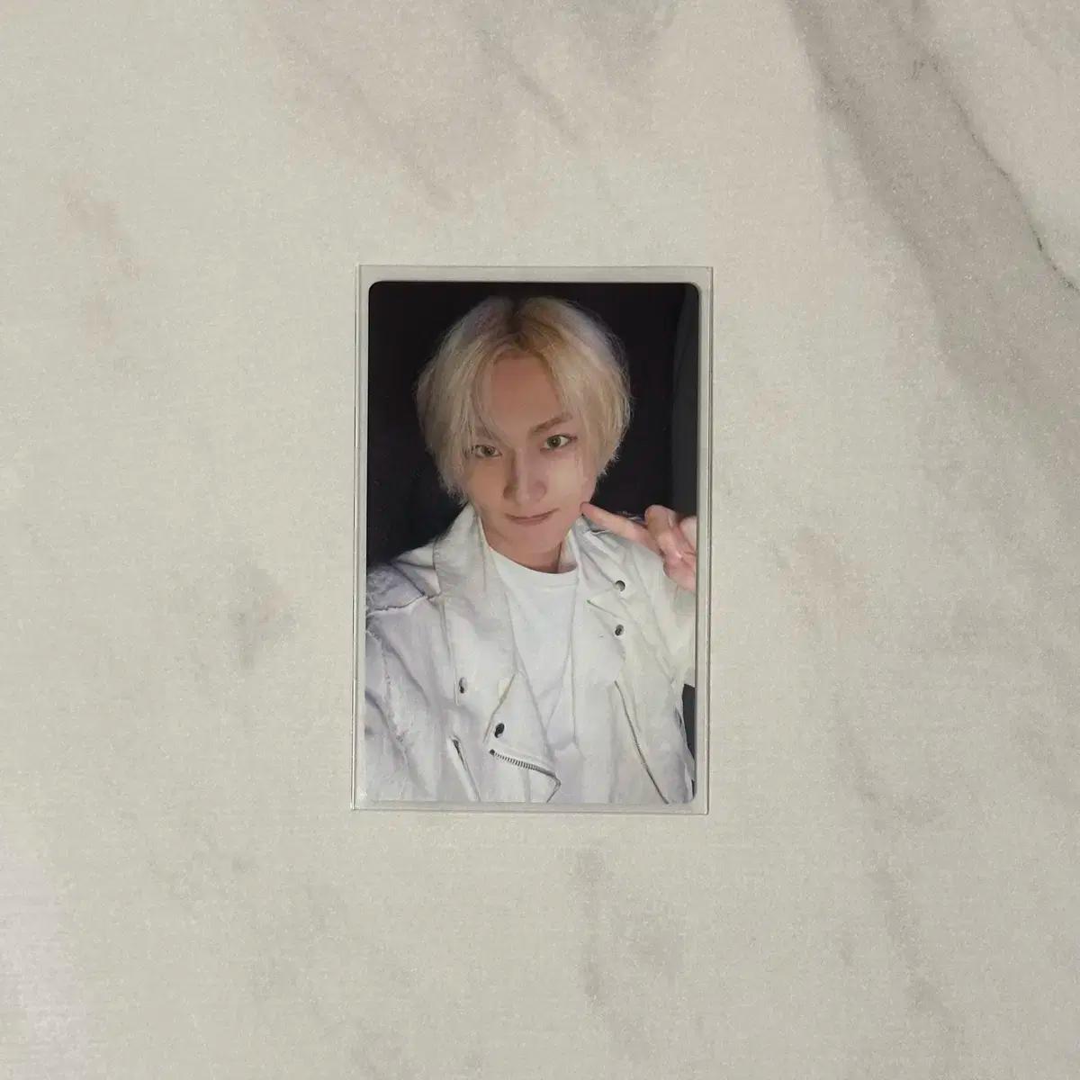 엔하이픈 일본 YOI 솔로 자켓 앨범 포카 정원