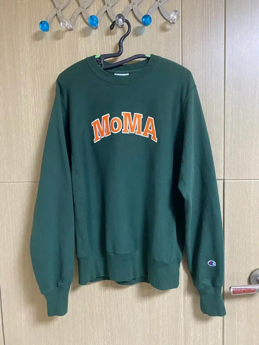 [champion] 챔피온 MOMA 리버스위브 맨투맨 그린 s사이즈
