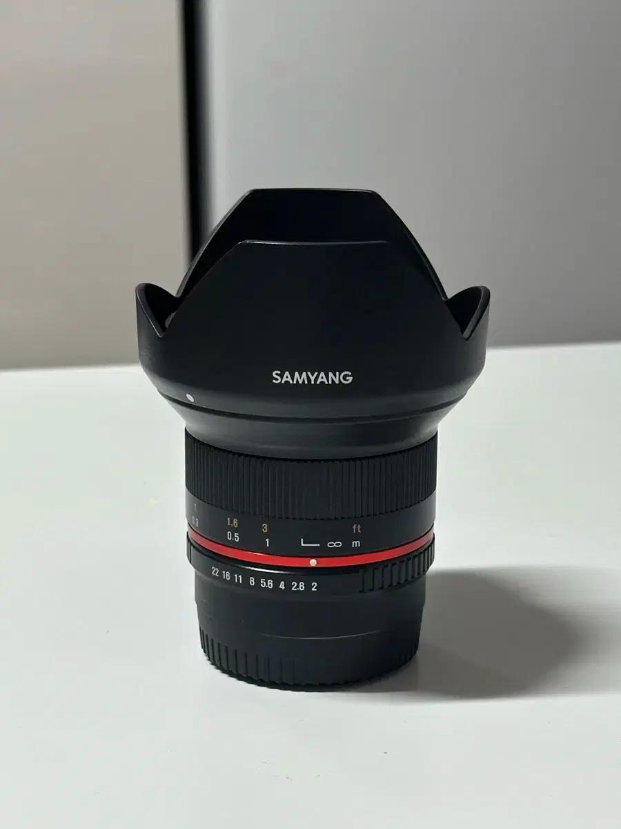 삼양 12mm F2 MF 후지필름 X Mount 신품급