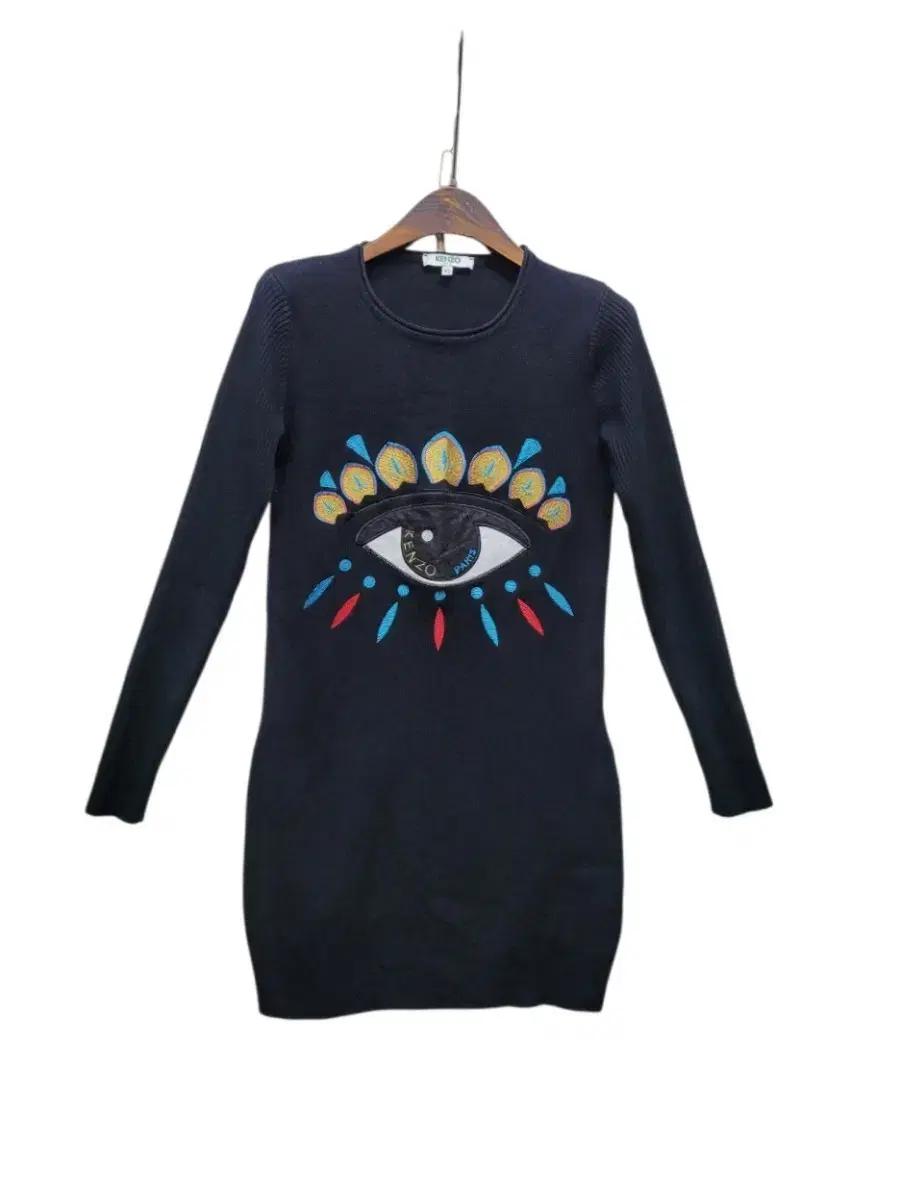 겐조정품 잘늘어나는 도톰한 스판 니트원피스