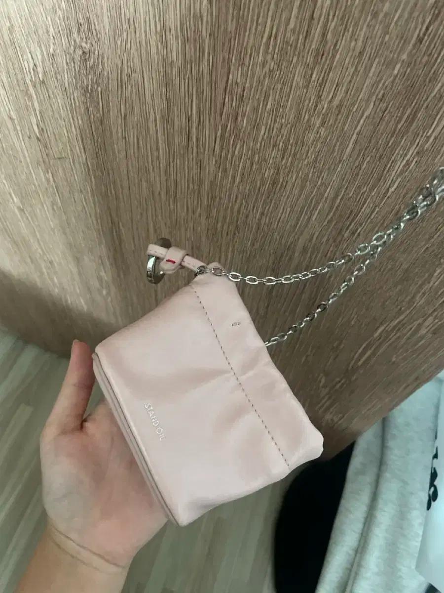 스탠드오일 미니백 핑크