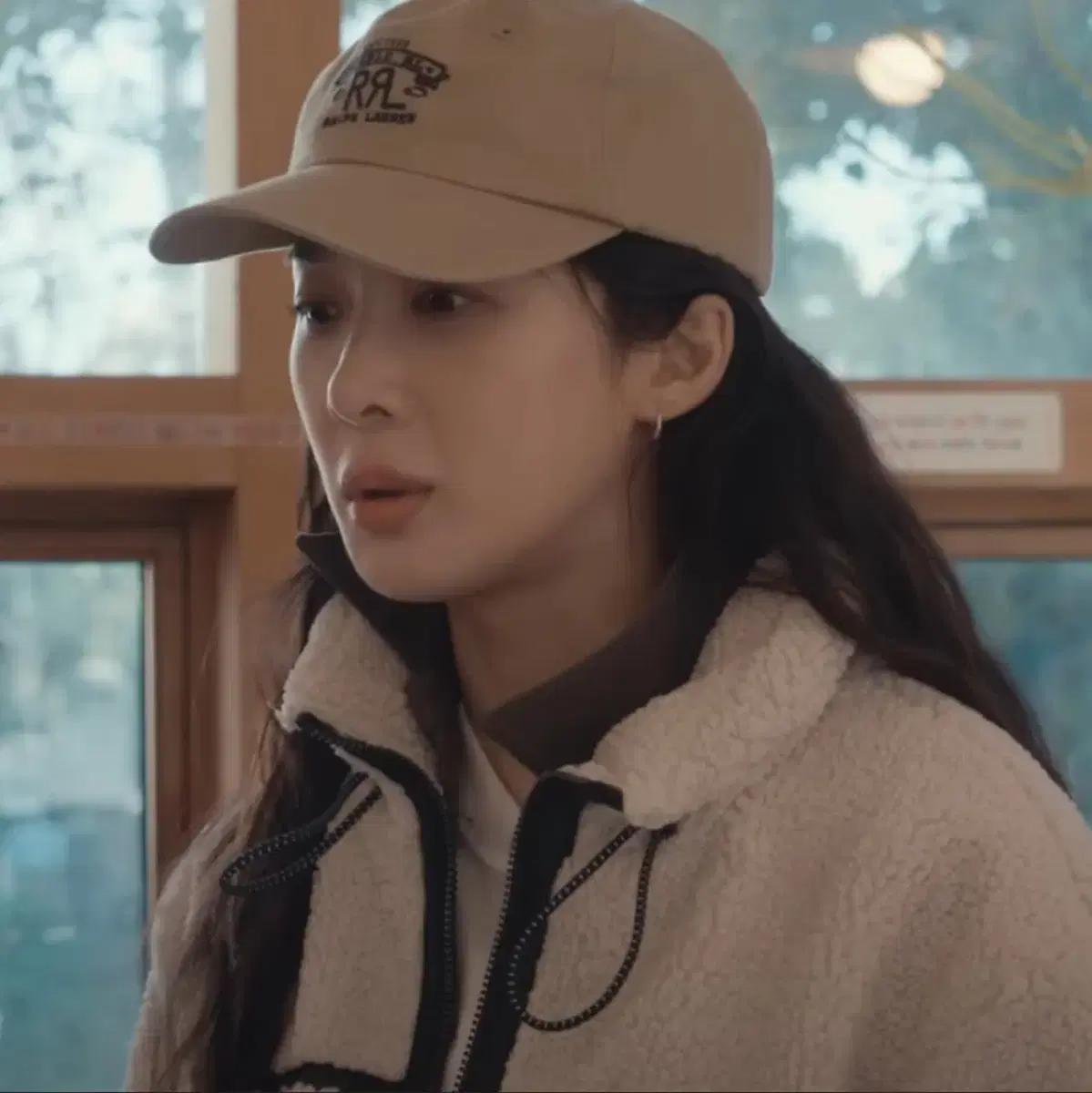 RRL 랜치 로고 트윌 볼캡