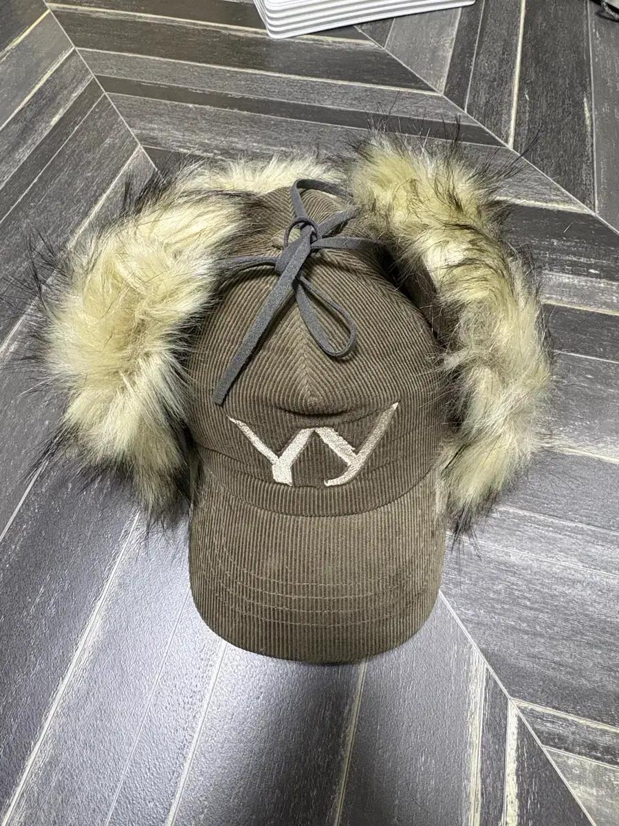 오픈와이와이 open yy 포우 퍼 코듀로이 이어플랩 캡 카키