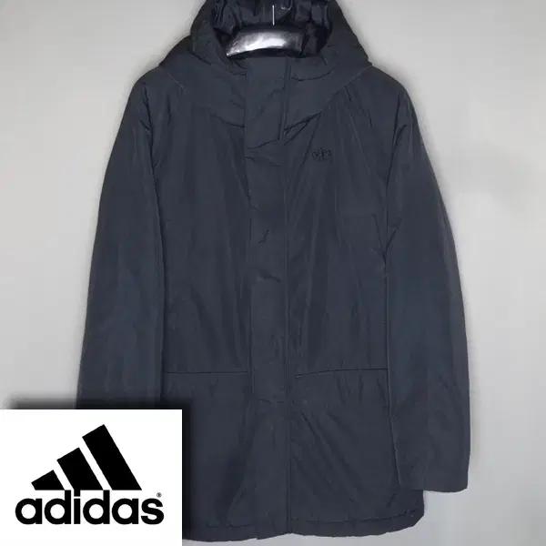 아디다스/남성100/경량패딩하프코트후드자켓점퍼/달순구제159