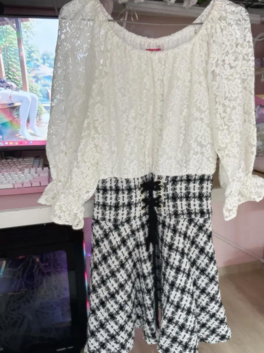 MARS(마즈) 코르셋 원피스