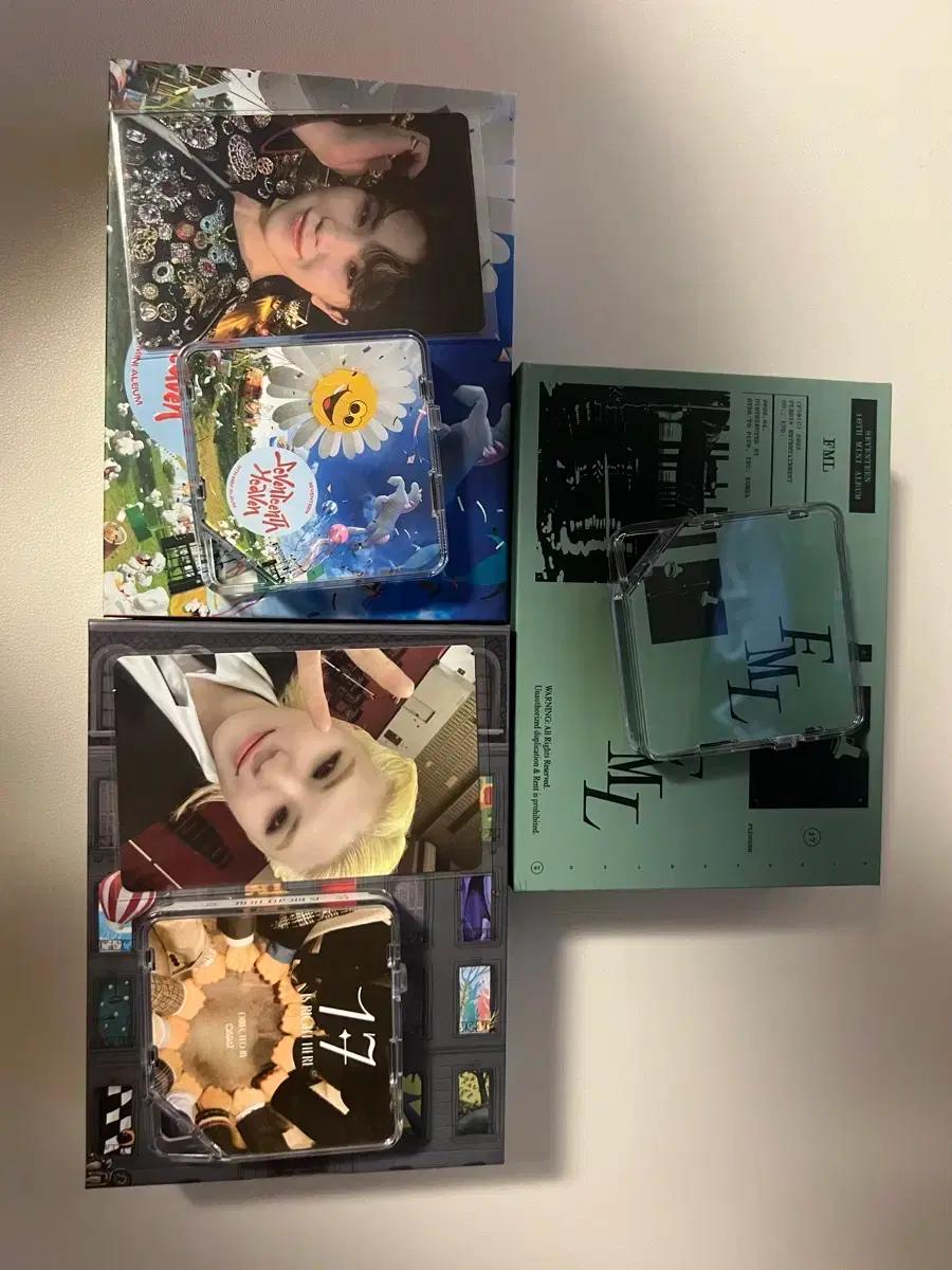 세븐틴 키트 우지포카 포함