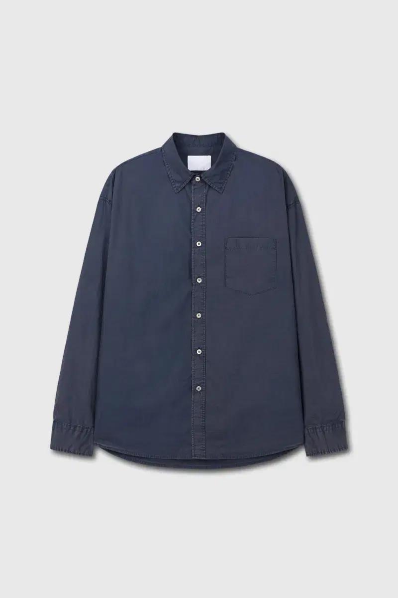 다이브인 CHAFE WASHED SHIRTS (NAVY)