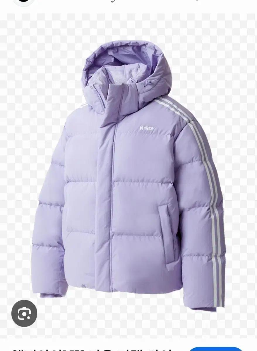 널디 앤와이 다운패딩 연한퍼플 55~정77