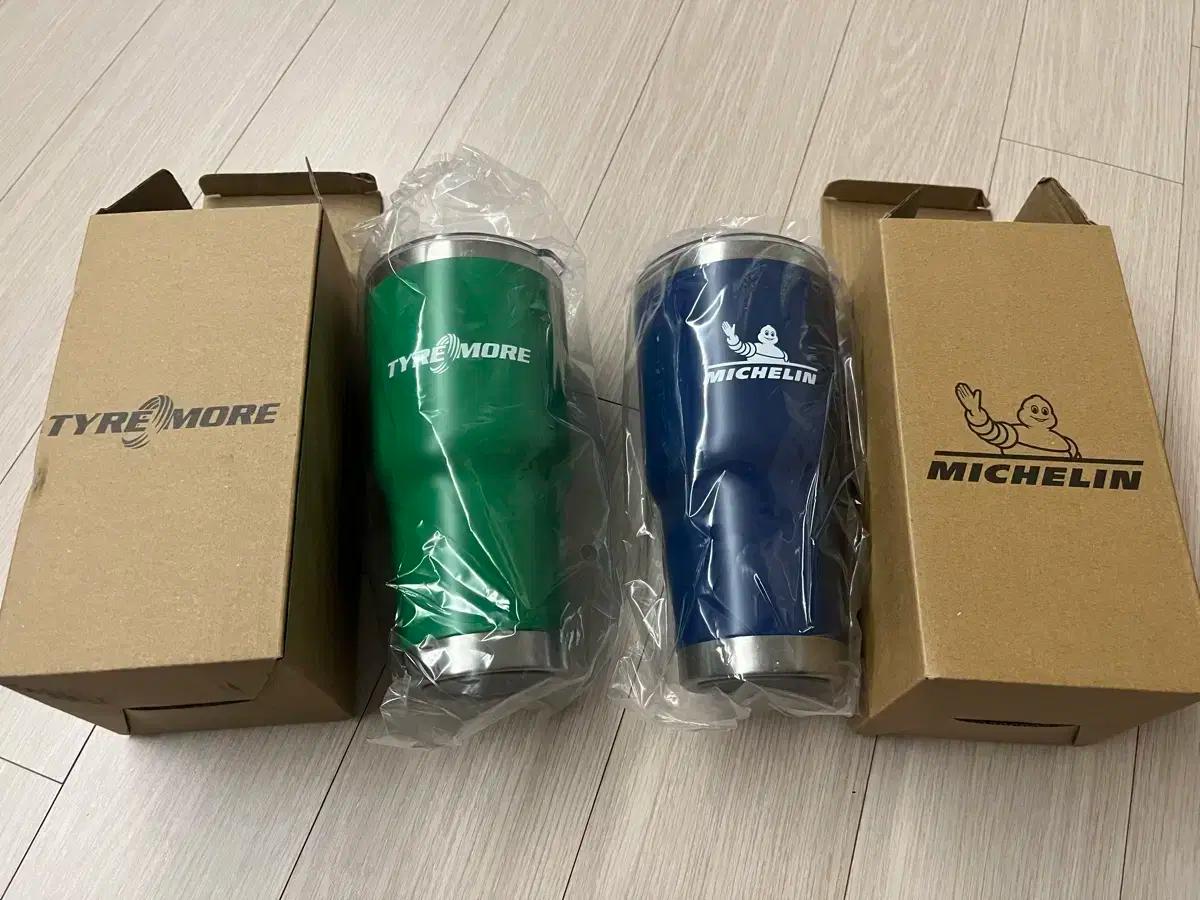(미사용새것) 미쉐린 & Tyre More 텀블러 900ml
