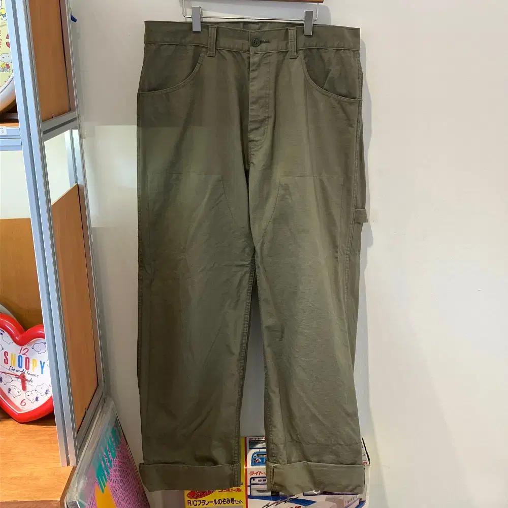 SNOW PEAK TAKIBI COTTON PANTS (KHAKI)