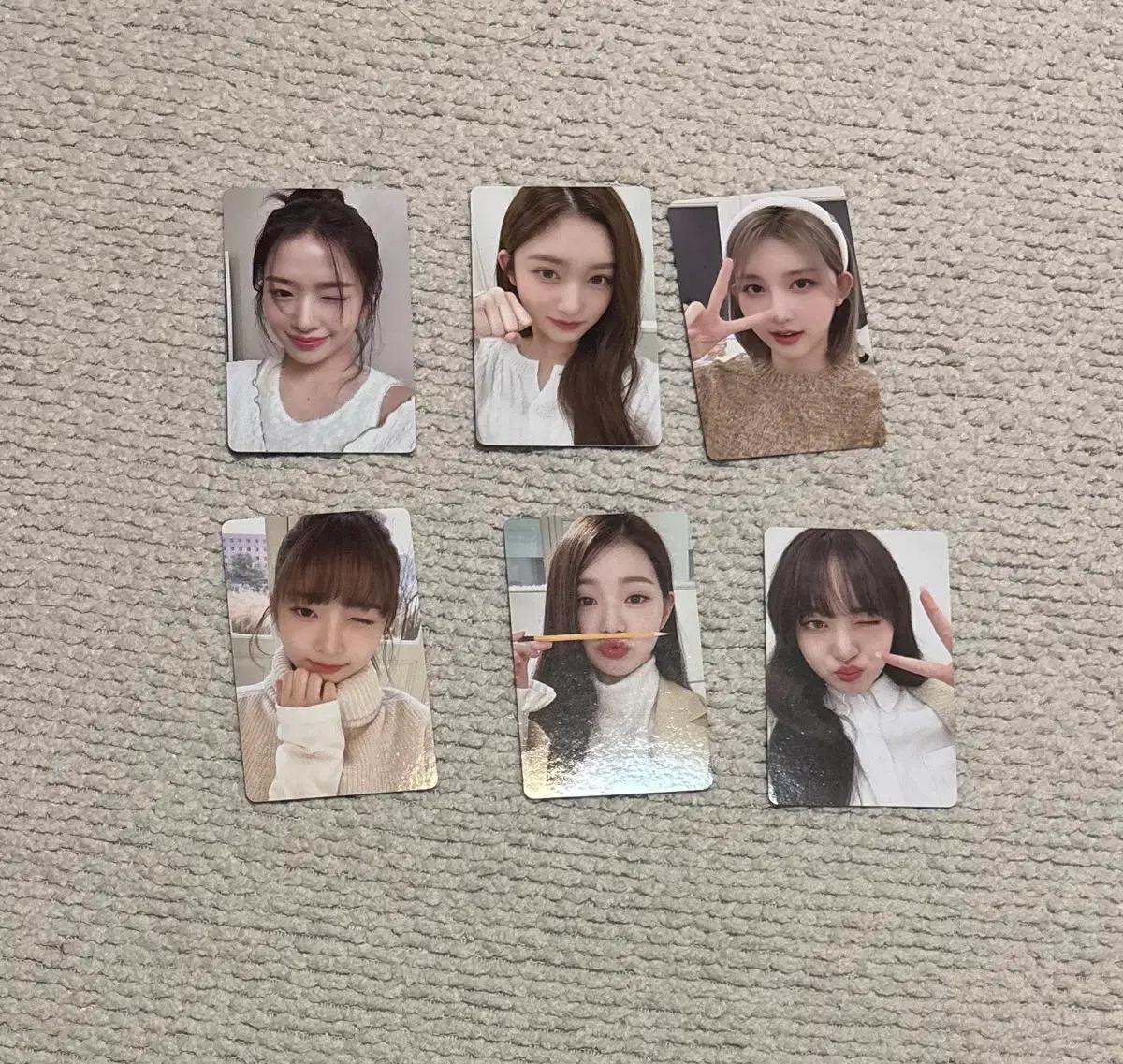 아이브 다이브 2기 키트 포카