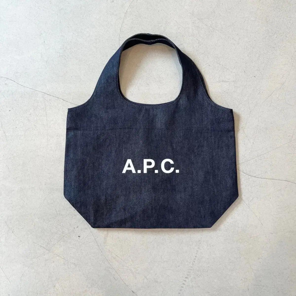 APC 니논 데님 토트백